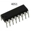 TC4051 8 Channel analog Multiplexer/Demultiplexer IC - 16Pin. 