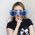 Eye-catching Exaggerate sunglasses Stylish Exaggerate Outdoor Individuality glasses Trendy Photography props Large frame. 