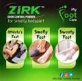 Zirk Odor Control Powder – Smelly Foot 🦶 Underarms - Plant-Based Foot Deodorizer,  Shoe Odor Removal Powder, Shoe Odor Powder for Feet, Foot Smell Removal Powder, Safe & Effective odour 50g. 