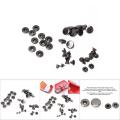 10Pcs 15mm Metal Press Stud Snap Button Fastener Clothes Accessories. 