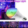 Colorful Auto Rotating RGB LED Bulb Stage Light Bulb Lighting for Party Club Home Decor Lamp - Led Disco Lights for Room Party Birthday Decoration. 