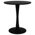 BLACK ROUND TABLE. 