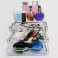3 Plastic Vanity, Compact Slim Storage Organization Drawers Set for Cosmetics, Dental Supplies, Hair Care, Bathroom, Dorm, Desk, Countertop, Office,. 