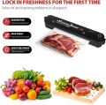 Vacuum Sealer Machine - Automatic Food Sealer for Food Preservation, Suitable for Dry & Moist Food, Portable Sealer with 10 Vacuum Sealer Bags. 