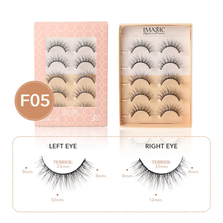 NEW%205%20pairs%203D%20mink%20natural%20makeup%20eyelash%20extension%20long%20cross%20volume%20soft%20false%20eyelashes%20winged%20faux%20cils%20-%20Image%207