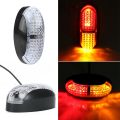 10X LED Clearance Lights Side Marker Lamp Red Amber Trailer Truck Caravan Lights. 