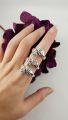 Hug Ring For Women  Cute Minimalist Hands Embracing Adjustable love  Rings Couple Jewelry Party Gift. 