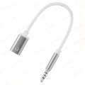 3.5mm Male to Type-c Female Headphone Converter Flat to Round Analog Laptop. 