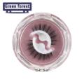 Green forest Artificial Eyelashes Dense Multi-layers Self Sticking False Lashes. 