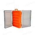 LETOYO Quality Fishing Lure Box Squid Jig Lure Case Wood Shrimp Fishing Tackle Box 12 14 Compartments Storage Double Sided Container Organizer Storage For Sea Fishing. 