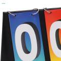 Table Top Scoreboard 0-99 Flip Score Keeper for Team Games Baseball Tennis. 
