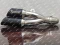 Akrapovic Dual Tip Exhaust Clip On Exhaust For Motorcycles. 