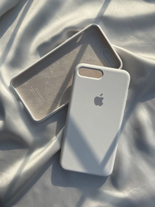Iphone 7 plus / 8 plus Silicone Logo Case COVER/ BACK COVER- official Silicone Case