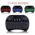 i8 2.4GHz Mini Wireless Keyboard Rechargeable 3 Color Backlit Remote Control Fly Air Mouse Touchpad Handheld For Android TV Box Set Top Box Laptop & Computer 100% Original Same as Sown in Pics. 