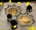 Ramadan Customized Khajoor Tray for Iftar Table | Star Shape Serving Tray | Islamic Decor. 