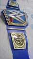 wwe universal championship belt blue. 