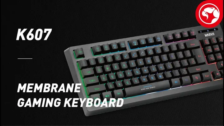 MARVO%20K607%20Membrane%20Gaming%20Keyboard%20/%20Anti-ghosting%20support%20/%203-color%20backlight%20/%20Multimedia%20gaming%20keyboard%20/%20Membrane%20Switches%20/%20K607%20-%20Image%205