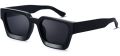 Eldorado New Classic Square Frame Sunglasses for Women & Men| Vintage Small Square Sunglasses|Glass Lens. 