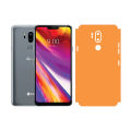 LG G7 ThinQ Back RHINO-1080 Light Orange Sheet Anti-stain Wrap Cover. 