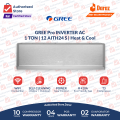 GREE Inverter AC Airy Pro ( New Model ) | Model: GS-12AITH24 | 1 Ton | Big Indoor & Outdoor | T3 Compressor | Ampere Lock | Smart voice control | WiFi Enable | /10 Years Compressor 05 Years All Parts (PCB+Evaporator+Gas) Warranty/ Gree Free Installation. 