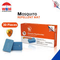 W Home Mosquito Repellent Mat - 30 Pcs | Mosquito Killer Upto 10 Hours. 