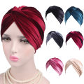 Indian Turban Hat Fine Workmanship Brimless Pure Color Turban Cap. 