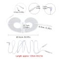 Eye Massage Pads Non-woven Self Adhesive Facial Mask for Tens Unit Face Lifting Electric Muscle Massager Machine 2mm Pin Cable. 