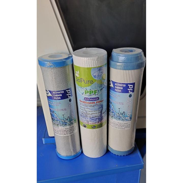 Water Filter Cartridge (PPF GAC CTO)10" Ro System Water Filter Ro Plant Reverse Os...