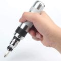 7Pcs Impact Screwdriver Set Manual Reversible Impact Screw Driver Kit Multi-Purpose Chrome Vanadium Steel Portable Screw Driver Chisel Bit set with case.. 