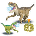 Remote Control Dinosaur Robot Toys RC Realistic Walking Tyrannosaurus Rex Dinosaur Toys for Kids Rechargeable Jurassic Park Walking T-rex Toys with Mist Spray, Touch Sensing, Light & Roar, Shaking Head, Tail Wagging, RC Robot Dinosaur Gift for Boys Girls. 