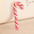 10PCS Christmas Red Cane Soft Pottery Year Candy Cane Decoration. 