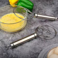 1 PC Stainless Steel Dough Whisk Flour  Mixer Blender Bread Making Kitchen Accessories Tools For Baking Cake Pizza Mixing Tool. 