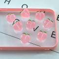 Kawaii Peach Slime Charms Kit Cute DIY Filler Resin Decor Add Ins For Clear Fluffy Cloud Slime Hair Accessories 1/5/10pcs. 