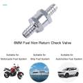 1/4" 6mm Non Return Check Valve Fuel Line Oil Petrol Diesel Water One Way. 