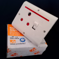 BUSH Power Plug Bakelite 20A, 250V 3 Pin Heavy Duty Power Plug Socket For AC. 