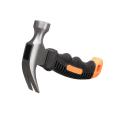 Small  Hammer Mini Stubby Hammers and Nails Tool, Bright Black Polished Head, Comfortalbe Soft Handle. 
