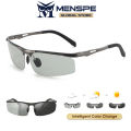 MENSPE Photochromic Sunglasses Sports Men Sunglasses Fashion Polarized Sunglasses Auto Color Changing Sunglasses Driving Glasses Dual-Use HD Reading Glasses. 