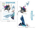 Frozen Elsa and Kristoff Wall Sticker Removable. 