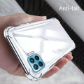 Oppo F1s / F11 Pro / F15 / F17 / F17 Pro AirBag anti shock Drop Resistance Crystal Clear Back Cover Case Flexible and Soft With Camera Protection Bump. 