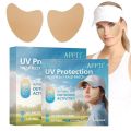 5 Pairs UV Golf Patches Moisturizing Breathable Sun Protection Face Patch for Golfs Beach Travel. 