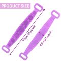 High Quality Silicone Bath Body Brush Soft Rubbing Exfoliating Massage For Shower. 