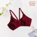 Pack of 4 Jersey Bra for Women Girls| High Quality Self Print Jersey Bra in 4 Colors. 