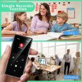 64GB Voice Recorder & MP3 Player with Bluetooth 5.2, AiMoonsa Music Player with Built-in HD Speaker, FM Radio, Voice Recorder, HiFi Sound, E-Book Function, Earphones Included. 