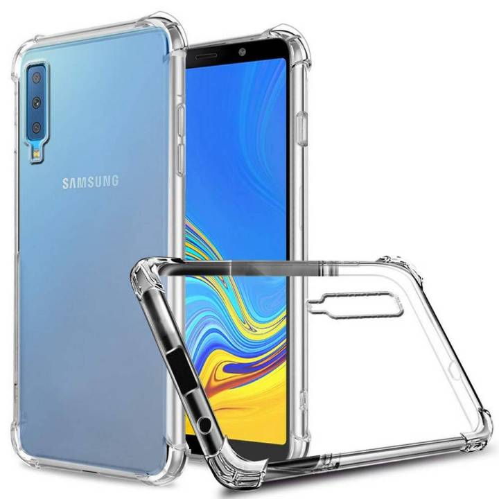 Samsung Galaxy A50 Anti-Shock Drop Resistance Transparent TPU Case