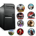 Gaming PC i5 4th Gen, 8GB RAM, 500GB HDD, 128GB SSD, 1GB GPU, WiFi. 
