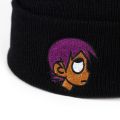 new Embroidery LIL UZI VERT winter Hat Fashion The Rapper warm Cap Hip Hop Women Men Black Beanies Skullies Bone Garros. 