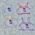 Flourish Undergarments Pack of 3 light Padded Cotton teenage Sports Bra for girls (28 to 32 ) B105. 