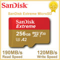 SanDisk Extreme micro SD Card A2 U3 4K Video UHS-I microSDXC Memory Trans Flash Car for Mobile Gaming Instar360 Camera GoPro DJI. 