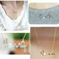 Tiny Heart Choker Necklace for Women Fashion gold Silver Chain Small Love Pendant on neck Bohemian Chocker trendy Jewellery. 