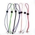 5 Pcs Quality Anti-drop Windproof Hat Strap Elastic Adjustable Hat Chin Cord Straps Removable Hat Windproof Rope Women. 